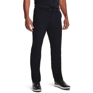 NWT Under Armour UA Golf Drive Pant Black Straight Mens Size 42x32 Performance